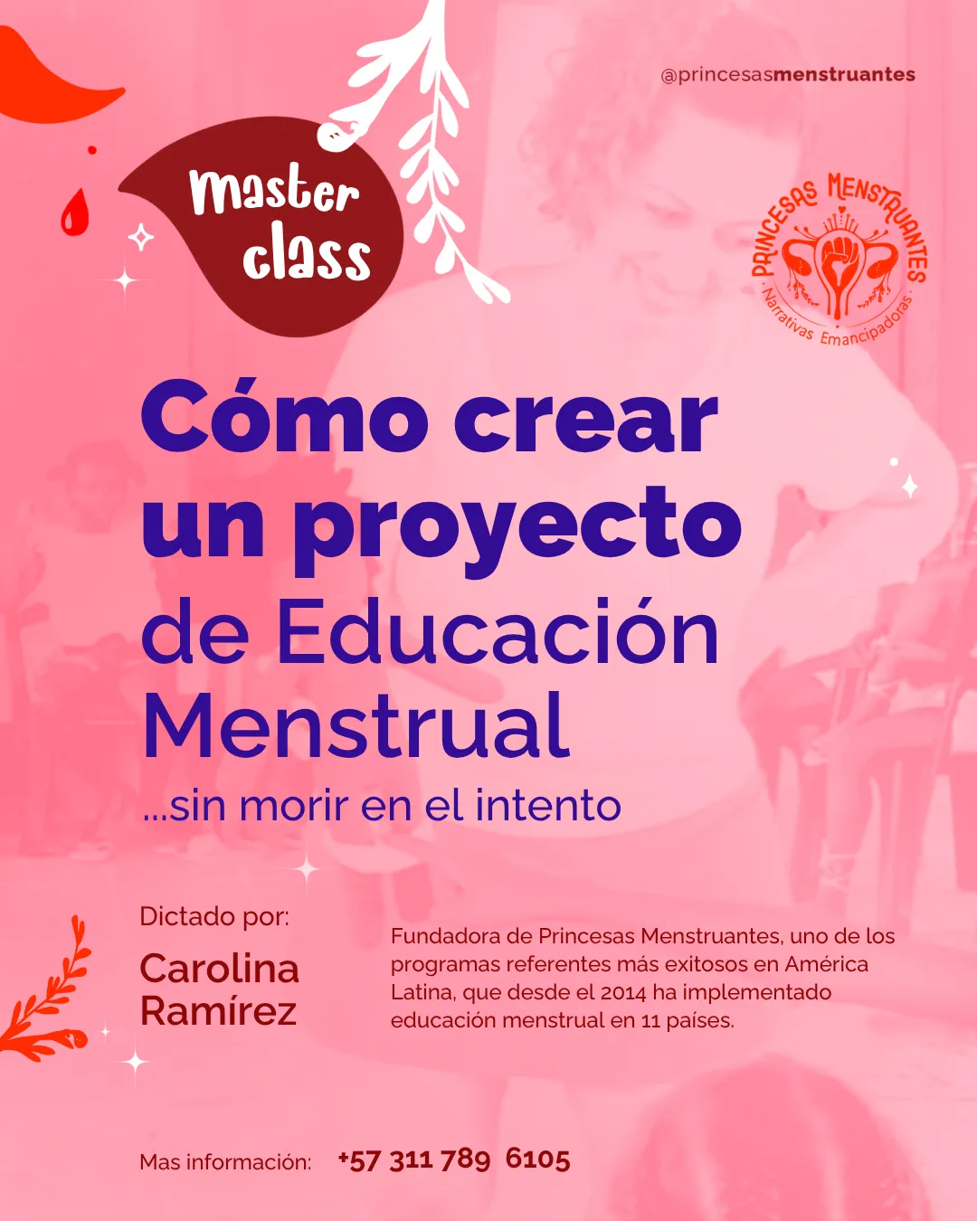 Cómo crear un proyecto de educación menstrual